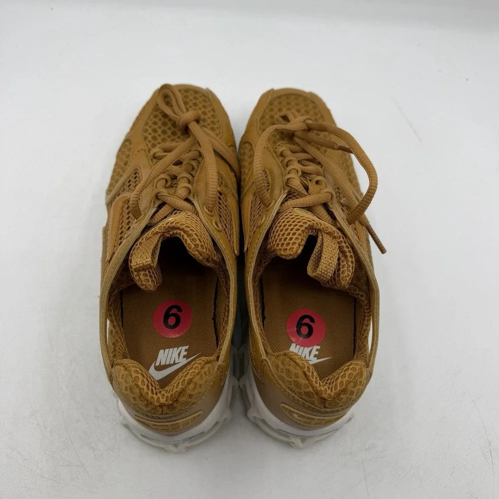 Nike Air‎ Zoom Spiridon Cage 2 Running Shoes Mens 6 Womens 7.5 Wheat HQ3552-799